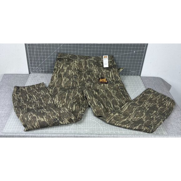 Gamehide Woodsman Jeans Men's Size 38x32 Mossy Oak Bottomland Camouflage ~NEW~ - Picture 1 of 9